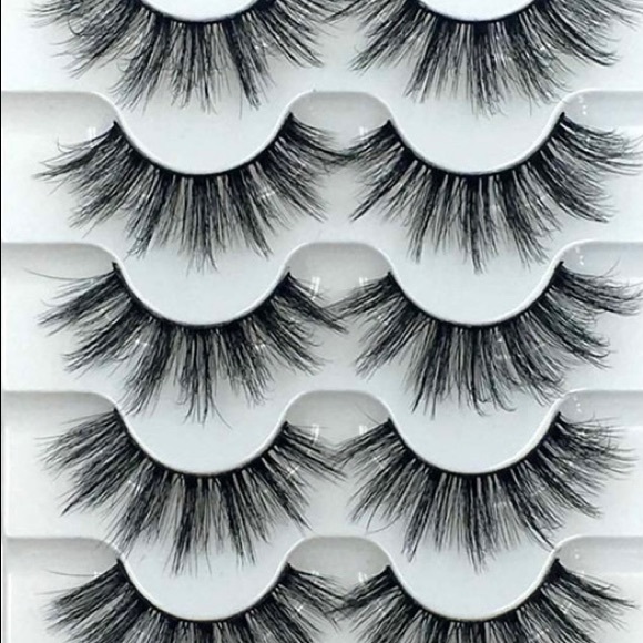 Mink false lashes (5 PAIRS) - Picture 2 of 4